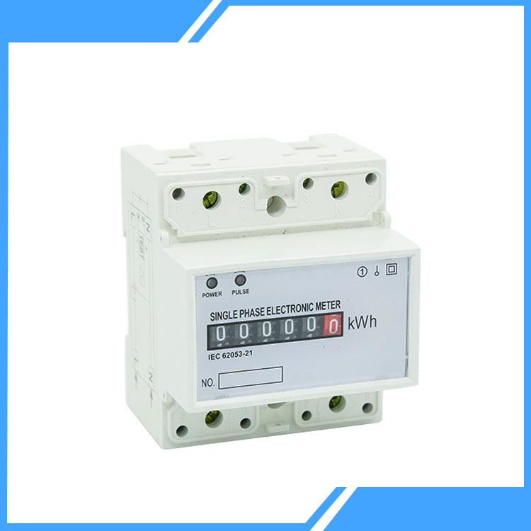 Din Rail Type Obousměrný měřič energie